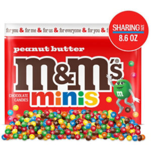 M&M'S Minis Peanut Butter Stand Up Pouch - 8.6 Oz