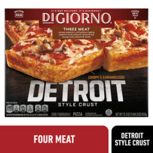Digiorno Three Meat Detroit Style Pizza Box - 22.3 Oz