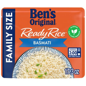 Bens Original Ready Rice Basmati Family Size Rice - 1.08 LB
