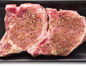 Bone In Lemon Pepper Seasoning Pork Chop - Lb