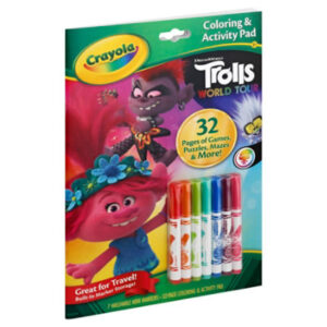 Crayola Trolls World Tour Coloring & Activity Pad - Each