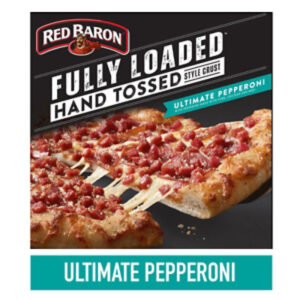 Red Baron Fully Loaded Hand Tossed Style Ultimate Pepperoni Frozen Pizza - 28.75 Oz