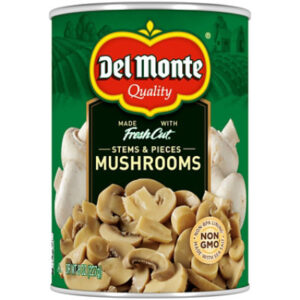 Del Monte Mushrooms Stems and Pieces - 8 Oz