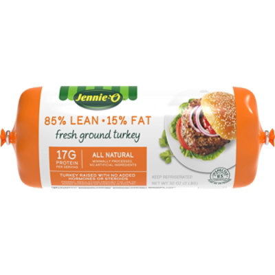 Jennie O 85% Lean 15% Fat Ground Turkey - 32 Oz