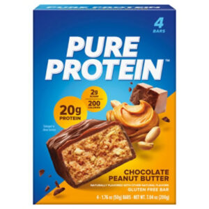 Pure Chocolate Peanut Butter Protein Bar Value Pack - 4 Count