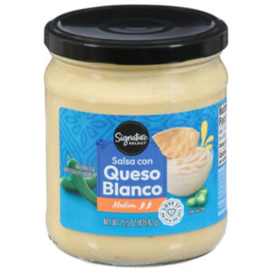Signature SELECT Queso Blanco Medium Salsa Con - 15.5 Oz