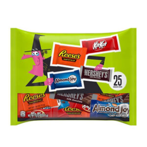 Hershey Assorted Flavored Snack Size Halloween Candy Bag - 13.13 Oz