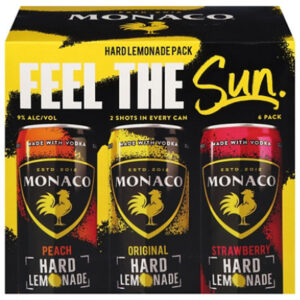 Monaco Lemonade Vareity Pack - 6-12 Fl. Oz.