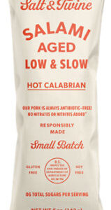 Salt And Twine Salami Hot Calabrian - 5 Oz.