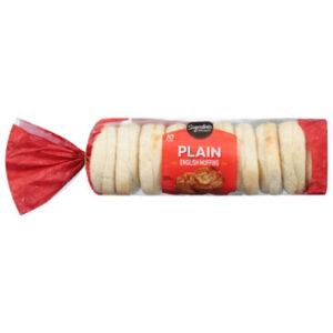 Signature SELECT English Muffin Plain - 10-22 Oz