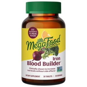 Megafood Blood Builder Iron Supplement - 30 Count