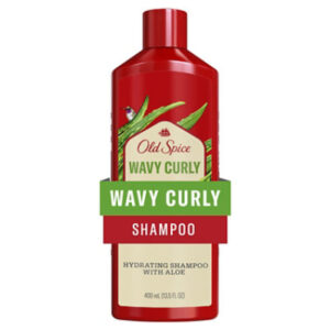 Old Spice Wavy Curly Shampoo With Aloe & Avocado Oil - 13.5 Fl. Oz.