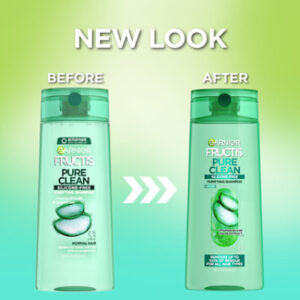 Garnier Fructis Pure Clean Purifying Shampoo for All Hair Types - 22 Fl. Oz.