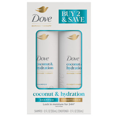 Dove Hair Care Coconut & Hydration 12 Fo - Each