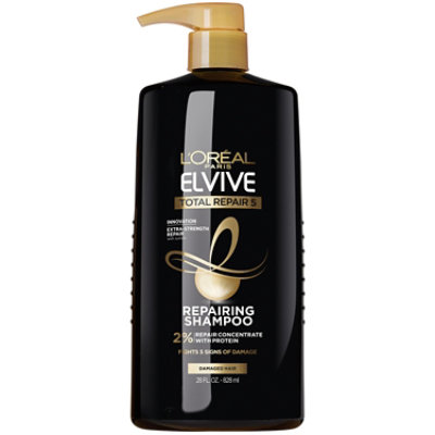 L'Oreal Paris Elvive Total Repair 5 Repairing Shampoo for Damaged Hair - 28 Fl. Oz.