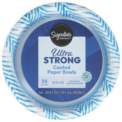 Signature SELECT Ultra Strong Bowls - 56-20 Oz