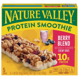 Nature Valley Protein Smoothie Berry Blend Bar 5 Count - 7.1 Oz.