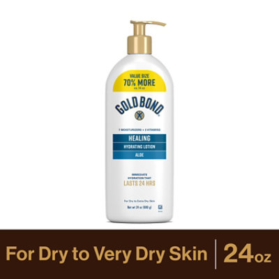 Gold Bond Healing Lotion Bottle - 24 Oz.