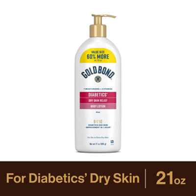 Gold Bond Diabetic Body Lotion Bottle - 21 Oz.
