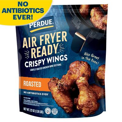 PERDUE Air Fryer Ready Roasted Crispy Chicken Wings - 22 Oz