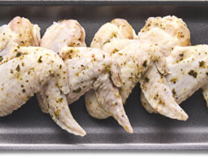 Chicken Wings Cilantro Lime Up To 2 percent Solution - Lb