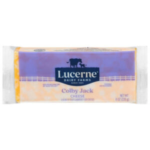 Lucerne Cheese Chunk Colby Jack - 8 Oz
