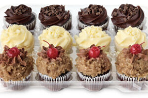 Frozen Assorted Classic Cupcakes With Buttercream 12 Count - Each