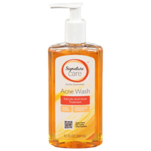 Signature Select/Care Acne Wash Salicylic Treatment - 9.1 Fl. Oz.