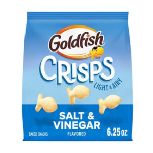 Goldfish Salt & Vinegar Flavored Crisps - 6.25 Oz