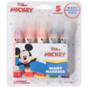 Bendon Disney Mickey Giant Markers 5 Count - Each