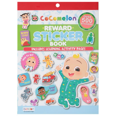 Bendon Cocomelon Reward Sticker Pad - Each