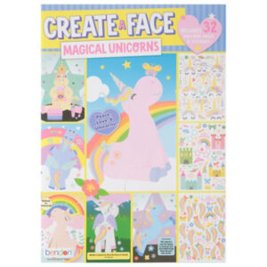 Bendon Unicorns Create A Face Book - Each