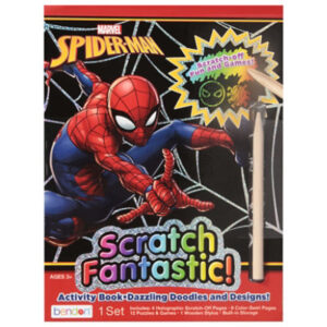 Bendon Spiderman Scratch Fantastic - Each