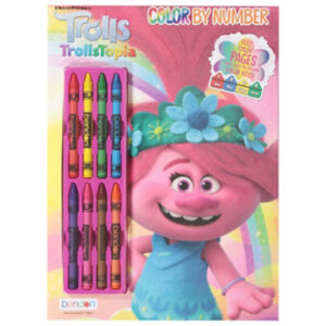 Bendon Trollstopia Color By Number - Each