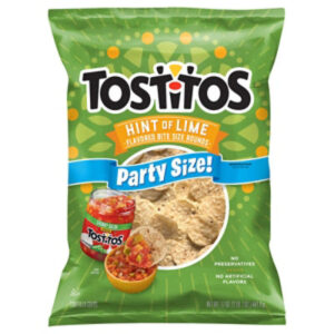 Tostitos Hint Of Lime - 17 Oz