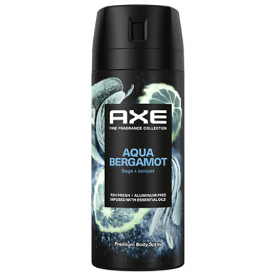 Axe Body Spray Collection Bergamot - 4 Oz.