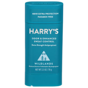 Harrys Wildlands Odor And Enhanced Sweat Control Extra Sstrength Antiperspirant Stick - 2.5 Oz.