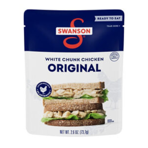 Swanson Original White Chunk Fully Cooked Chicken - 2.6 Oz