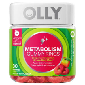Olly Metabolism Gummy Rings - 30 Count