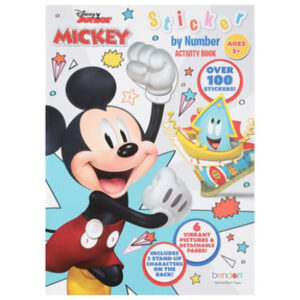 Bendon Disney Mickey Sticker By Number - Each