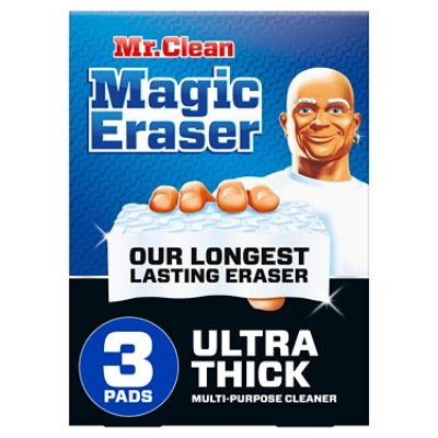 Mr Clean Magic Eraser Ultra Thick Multi Purpose Eraser - 3 Count
