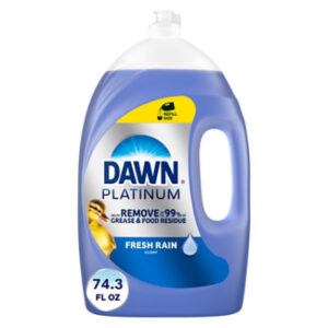 Dawn Platinum Hand Dishwashing Liquid Fresh Rain Platinum - 74.3 Fl. Oz.