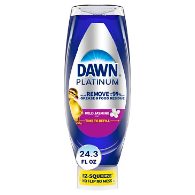 Dawn EZ Squeeze Platinum Hand Dishwashing Liquid Wild Jasmine Platinum - 24.3 Fl. Oz.