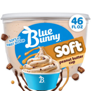 Blue Bunny Soft Peanut Butter Cup Frozen Dessert - 46 Fl. Oz.