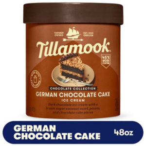 Tillamook Chocolate Collection German Chocolate Cake Ice Cream - 48 Oz