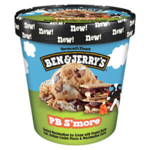 Ben & Jerry's Ice Cream Peanut Butter Smore - Pint