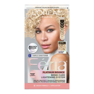 L'Or?l Paris F?ia Platinum Bounce Bond Care Lightening System Hair Dyes Kit - Each