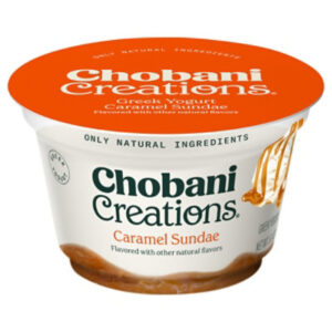 Chobani Creations Greek Yogurt Caramel Sundae - 5.3 Oz.