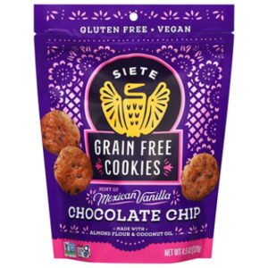 Siete Cookie Mex Vanilla Chocolate Chip - 4.5 Oz