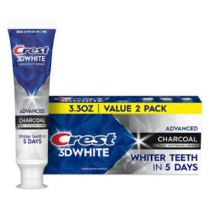 Crest 3d White Advance Charcoal - 2-3.3 Oz.